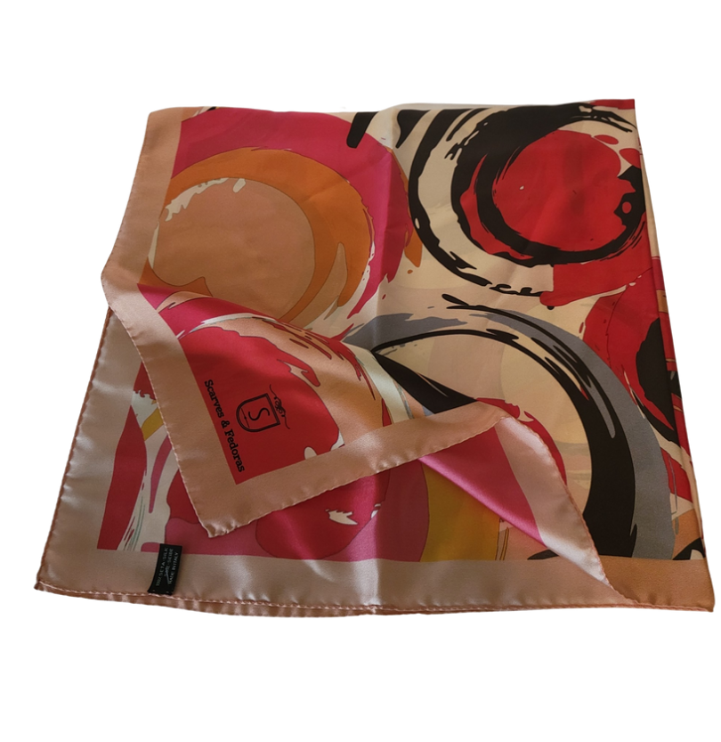 BAROCCO 100% ITALIAN SILK SCARF-4